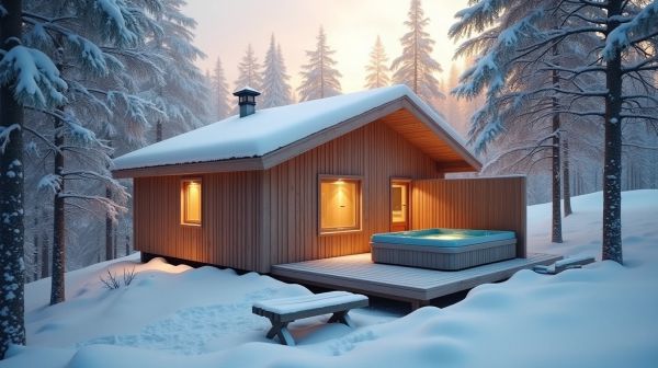 Réveillez votre bien-être avec une location de gîte avec bain nordique